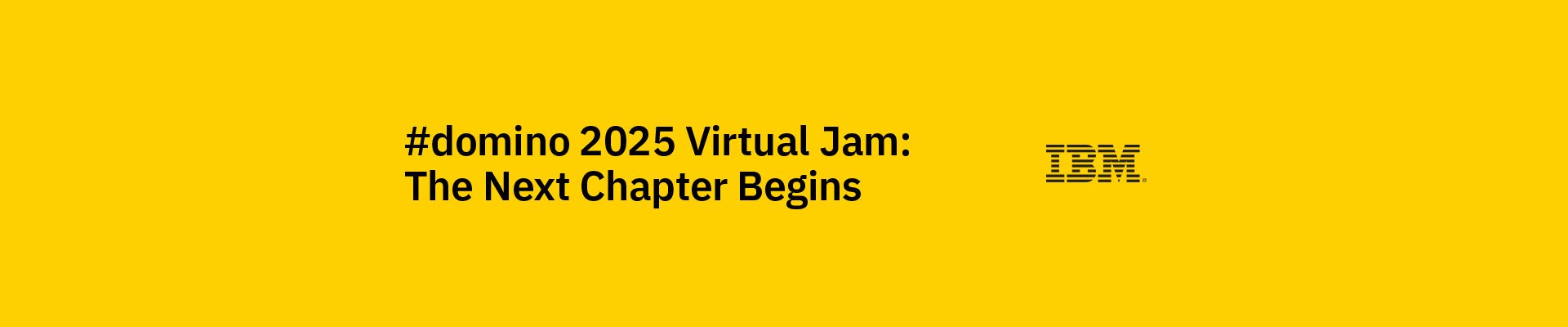 Domino 2025 Virtual Jam